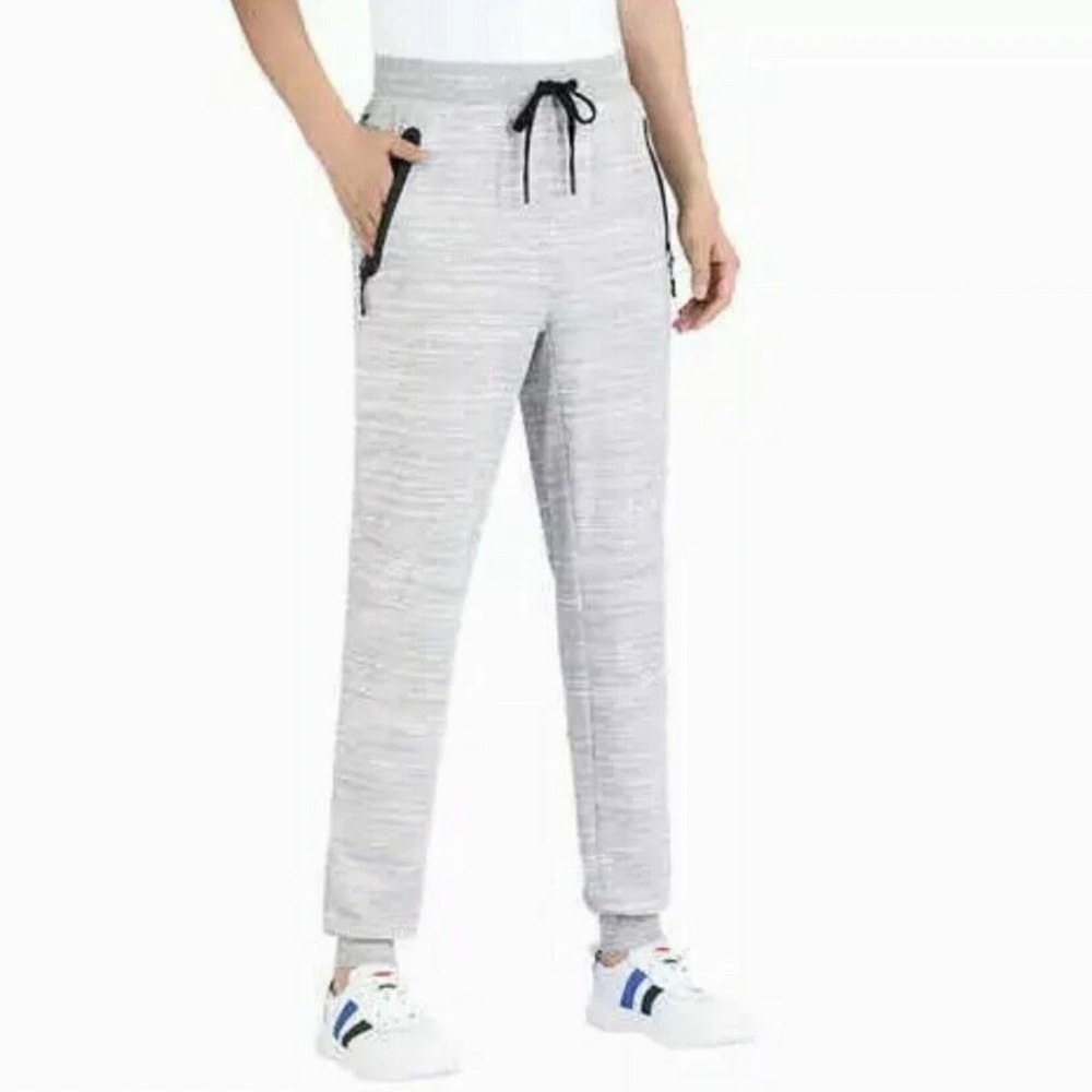 Spyder Active Men's Light Gray Joggers XL Burnt Charcoal Straighted